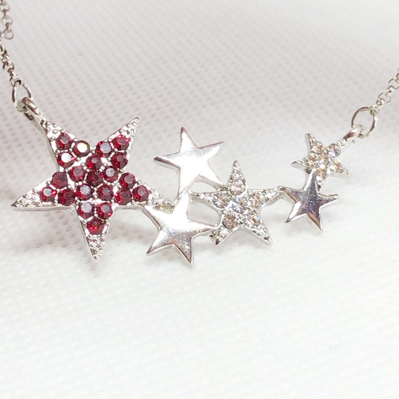 Jewelry - 💠3 for $25💠Silver Crystal Star Necklace